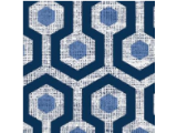 Alfombra Vinilica  Q-Carpet Cetara Azzurro